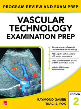 [预订]Vascular Technology Examination Prep, Second Edition 9781260467611