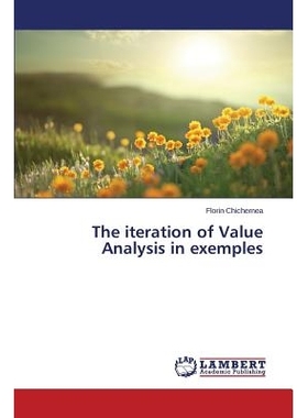 预订 The iteration of Value Analysis in exemples 价值分析在本文的迭代: 9783659610615