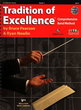 【预订】Tradition of Excellence Book 1 - Conductor Score