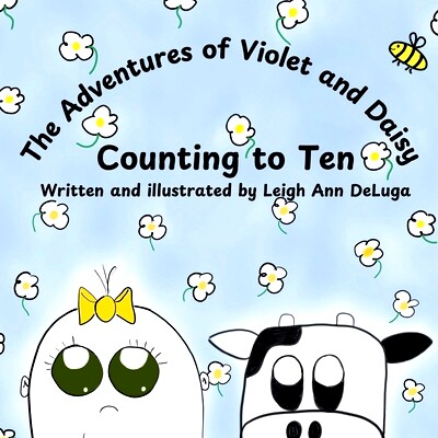 预订 The Adventures of Violet and Daisy Counting to Ten: 9798330425358