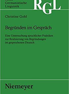 【预订】Begründen im Gespräch 9783484312678