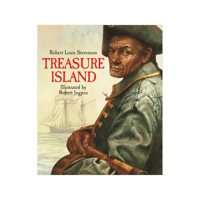 现货罗伯特·英潘名著插画系列：金银岛 精装绘本 英文原版 Treasure Island (Ingpen Hardback Classics)
