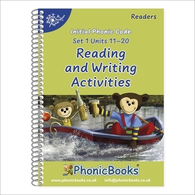 预订 Phonic Books Dandelion Readers Reading and Writing Activities Set 1 Units 11-20: Consonant digraphs and simple two-