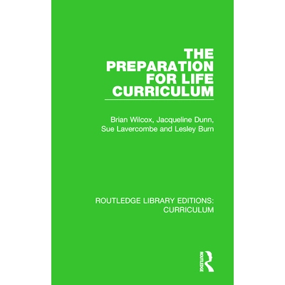 预订 The Preparation for Life Curriculum 生命课程的准备: 9781138322066