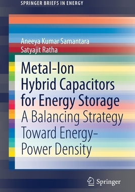 【预订】Metal-Ion Hybrid Capacitors for Energy Storage