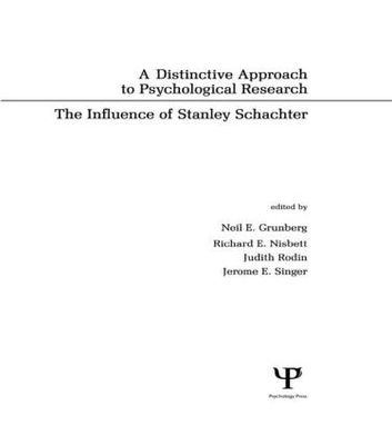【预订】A Distinctive Approach To Psychological Research
