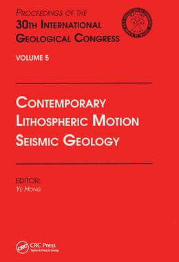 【预订】Contemporary Lithospheric Motion Seismic Geology: Proceedings of the 30th International Geological Congres...