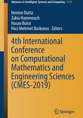 【预订】4th International Conference on Computational Mathematics and Engineering Sciences (CMES-2019)