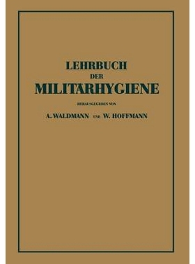 预订 Lehrbuch der Militärhygiene: 9783642893322