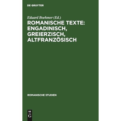 Engadinisch, greierzisch, altfranz&ouml;sisc