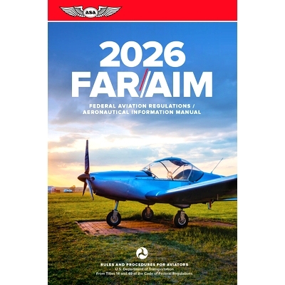 现货 联邦航空法规/航空信息手册 2026版 英文原版 Far/Aim: Federal Aviation Regulations/Aeronautical Information Manual