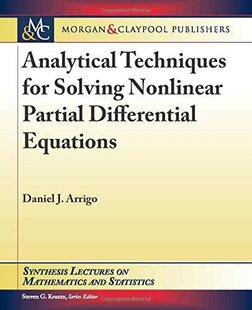 Solving Differential Equations for Partial Techniques Analytical 预售 Nonlinear
