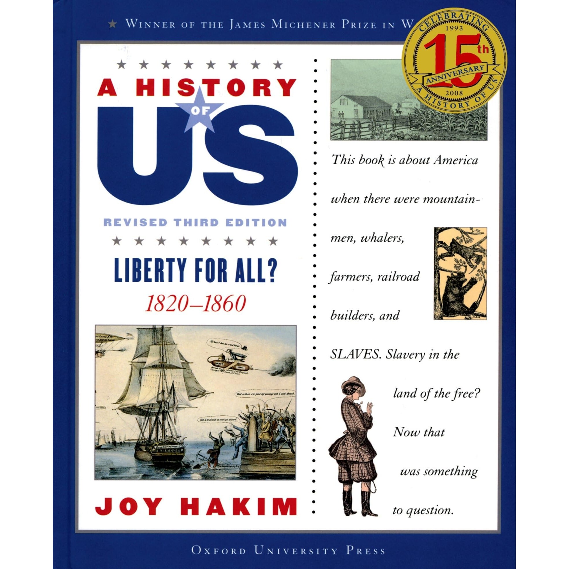预订 A History of US: Liberty for All?: A History of US Book Five 牛津美国历史:人人享有自由?:美国史第5册 978019532719