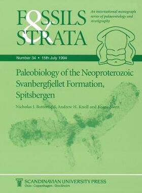 预订 Paleobiology Of The Neoproterozoic Svanbergfjellet Formation, Spitsbergen
