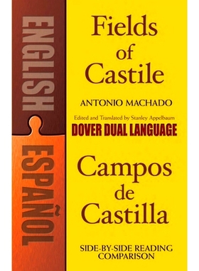 预订 Fields of Castile/Campos de Castilla: A Dual-Language Book: 9780486461779