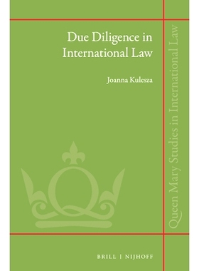 预订 Due Diligence in International Law 国际法尽职调查: 9789004283107