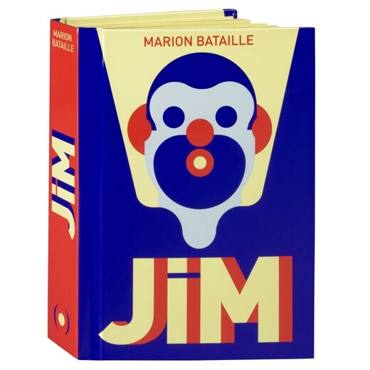 现货 做体操的吉姆 Jim 趣味法国艺术互动书 法语原版 进口创意书 Marion Bataille