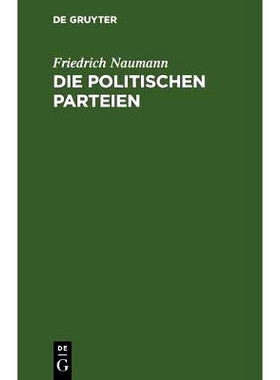 预订 Die politischen Parteien: 9783111129532