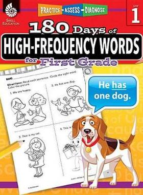 【预订】180 Days of High-Frequency Words for First Grade: Practice, Assess, Diagnose