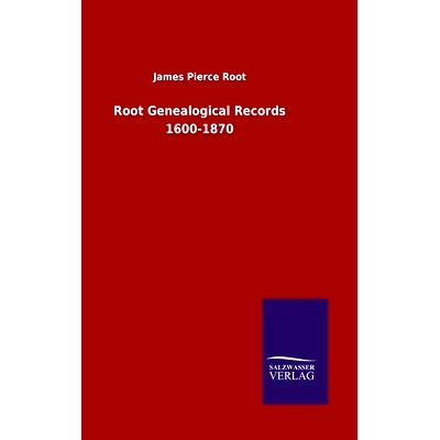 预订 Root Genealogical Records 1600-1870: 9783846049075
