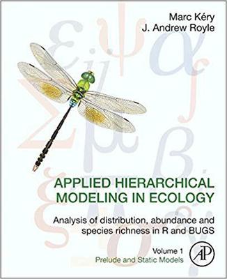 【预售】Applied Hierarchical Modeling in Ecology