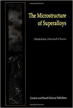 【预售】The Microstructure of Superalloys