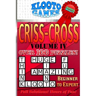预订 KLOOTO Games CrissCross Volume IV: 9781985323247