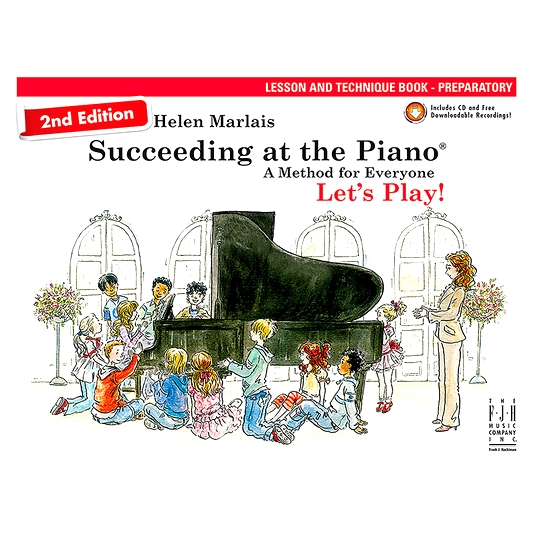 预订 Succeeding at the Piano, Lesson & Technique Book - Preparatory (2nd Edition): 9781619281547