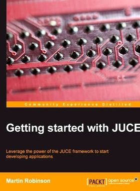 预订 Getting started with JUCE 开始使用 JUCE: 9781783283316