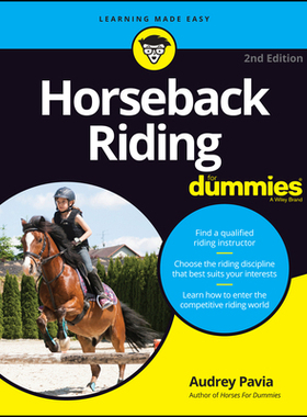 【预订】Horseback Riding For Dummies, 2Nd Edition
