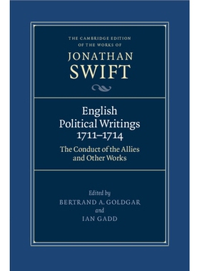 预订 English Political Writings 1711–1714: ’The Conduct of the Allies’ and Other Works 英语政治文选，1711-1714年：《