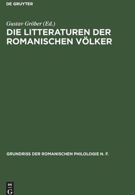 【预订】Die Litteraturen der romanischen Völker 9783111080291