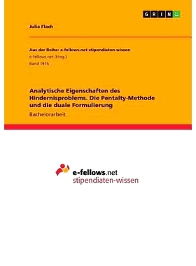 预订 Analytische Eigenschaften des Hindernisproblems. Die Penalty-Methode und die duale Formulierung: 9783668250437