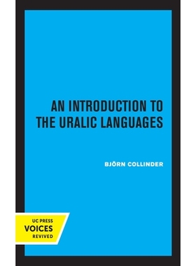 预订 An Introduction to the Uralic Languages: 9780520329881