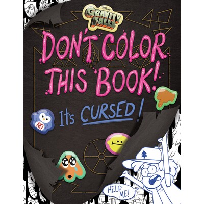 预订 Gravity Falls: Don’t Color This Book!: It’s Cursed! 怪诞小镇：别给这本书涂颜色！它被诅咒了！: 9781368116008