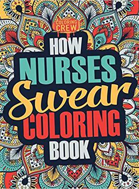 【预售】How Nurses Swear Coloring Book: A Fu...