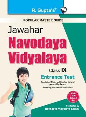 [预订]Jawahar Navodaya Vidyalaya Entrance Exam Guide for (9th) Class IX 9788178128528