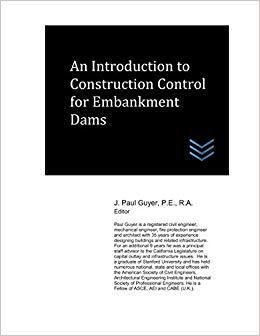 【预售】An Introduction to Construction Control for Embankment Dams
