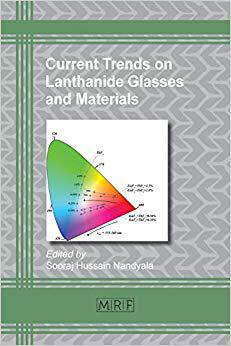 【预售】Current Trends on Lanthanide Glasses and Materials