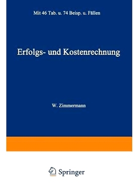 预订 Erfolgs- und Kostenrechnung: 9783528041038
