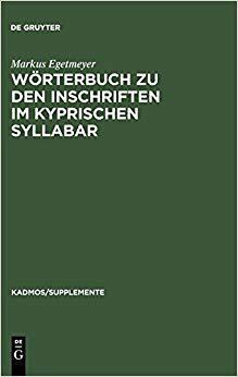 【预订】Wörterbuch zu den Inschriften im kyprischen Syllabar 9783110122701