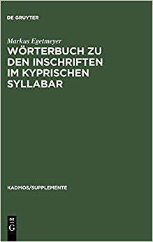 【预订】Wörterbuch zu den Inschriften im kyprischen Syllabar 9783110122701
