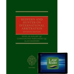 预订 Redfern and Hunter on International Arbitration (Hardback + LawReader pack) Redfern和Hunter关于国际仲裁的文章（精装