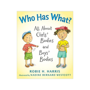 现货 英文原版 谁身上有什么？女孩、男孩的身体指南 Who Has What?: All about Girls' Bodies and Boy 儿童性教育