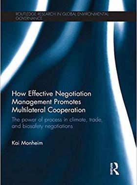 【预售】How Effective Negotiation Management Promotes Multilateral Cooperation