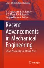 【预订】Recent Advancements in Mechanical Engineering 9789811932656