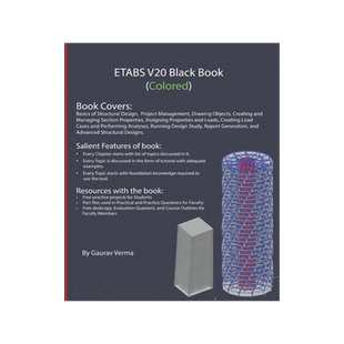 [预订]ETABS V20 Black Book 9781774590829