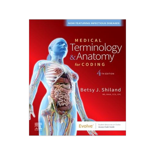 [预订]Medical Terminology & Anatomy for Coding 9780323722360