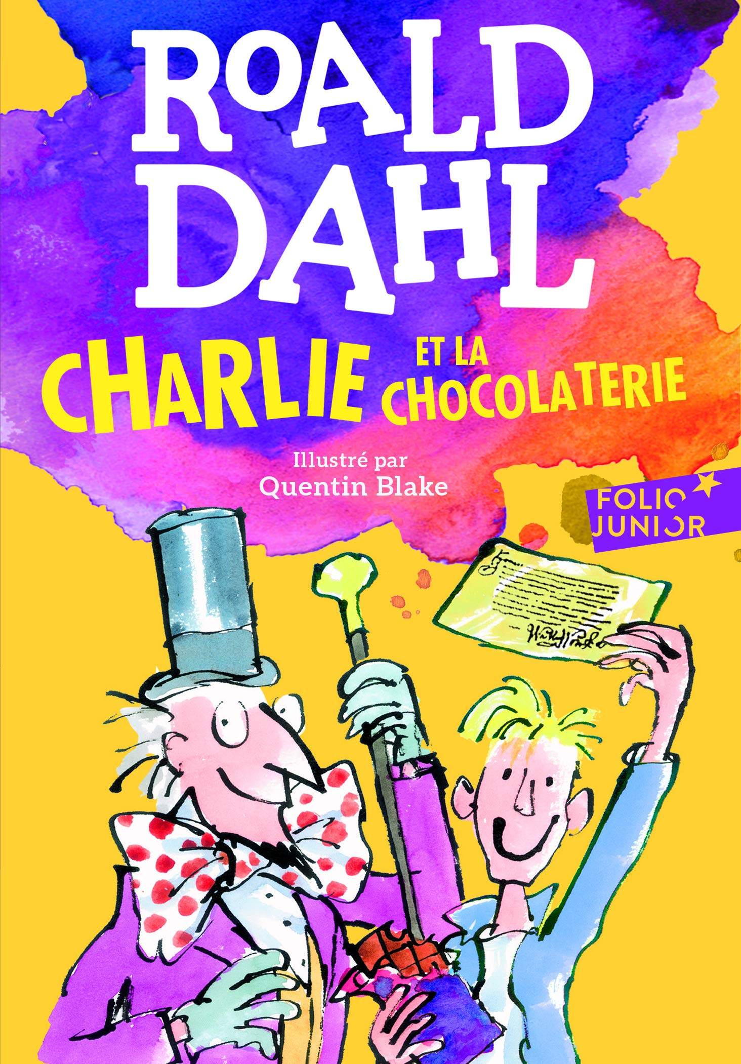 法语原版 查理和巧克力工厂charlie et la chocolaterie roald dahl