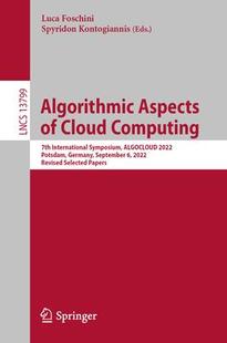 Aspects Algorithmic Cloud 9783031334368 Computing 预订